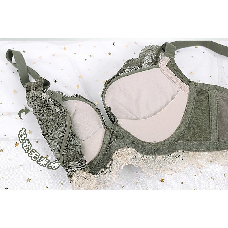 Bộ Quần Áo Lót Ren Không Gọng Quyến Rũ Trẻ Trung Cho Bạn Gái | BigBuy360 - bigbuy360.vn