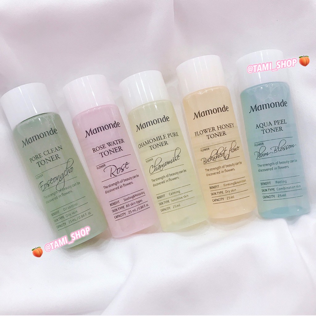 SET NƯỚC HOA HỒNG MAMONDE FLOWER TONER TRIAL KIT | BigBuy360 - bigbuy360.vn