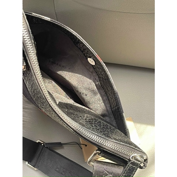 TNS - Túi đeo chéo nam caro hottrend BBR crossbody bag-chất canvas độc đáo caro navy