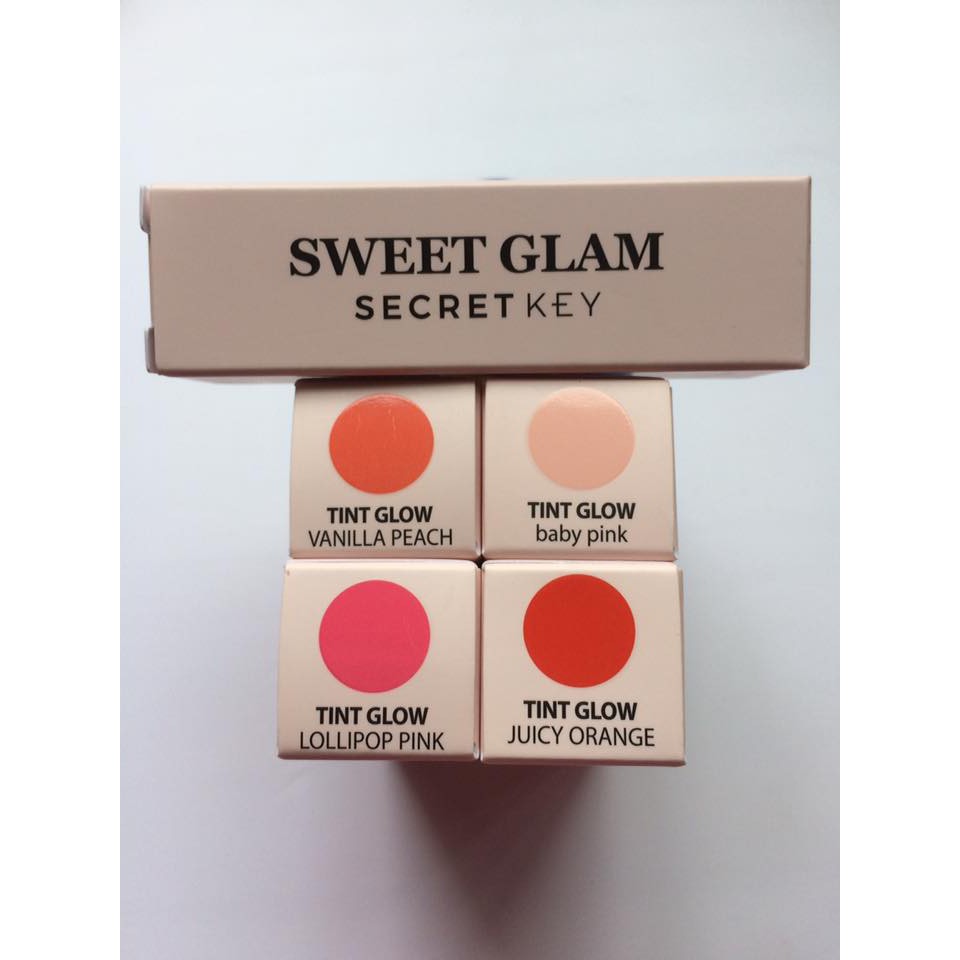 (Mẫu mới SX 2020) Son dưỡng có màu Secret Key Sweet Glam Tint Glow | BigBuy360 - bigbuy360.vn