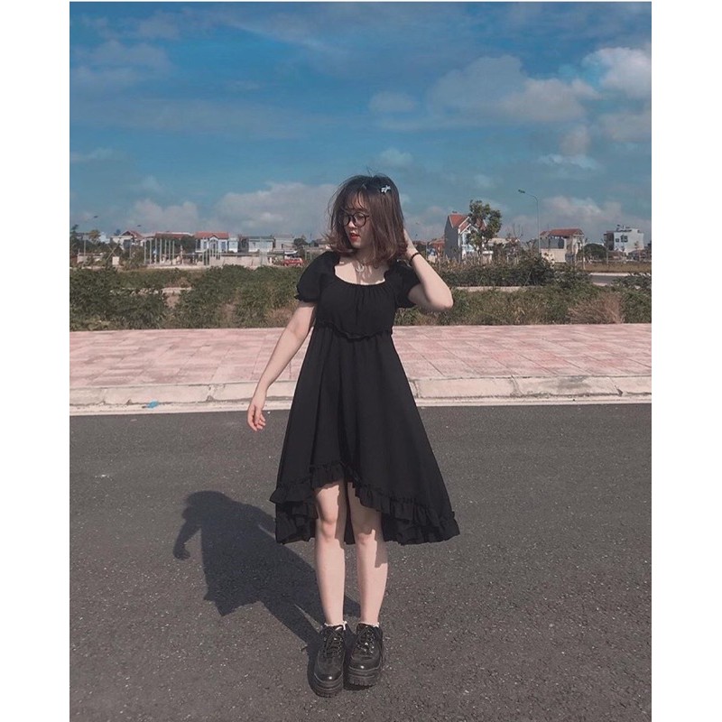 Váy Lizzy Dress đen Caocaobychen (kèm ảnh thật)