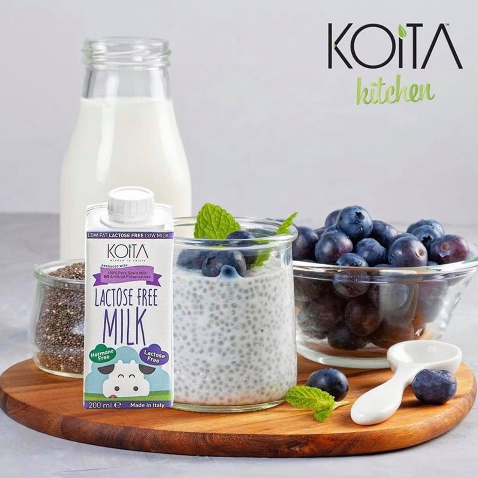 Sữa bò hữu cơ không chứa Lactose Koita Organic Lactose Free Milk 1L