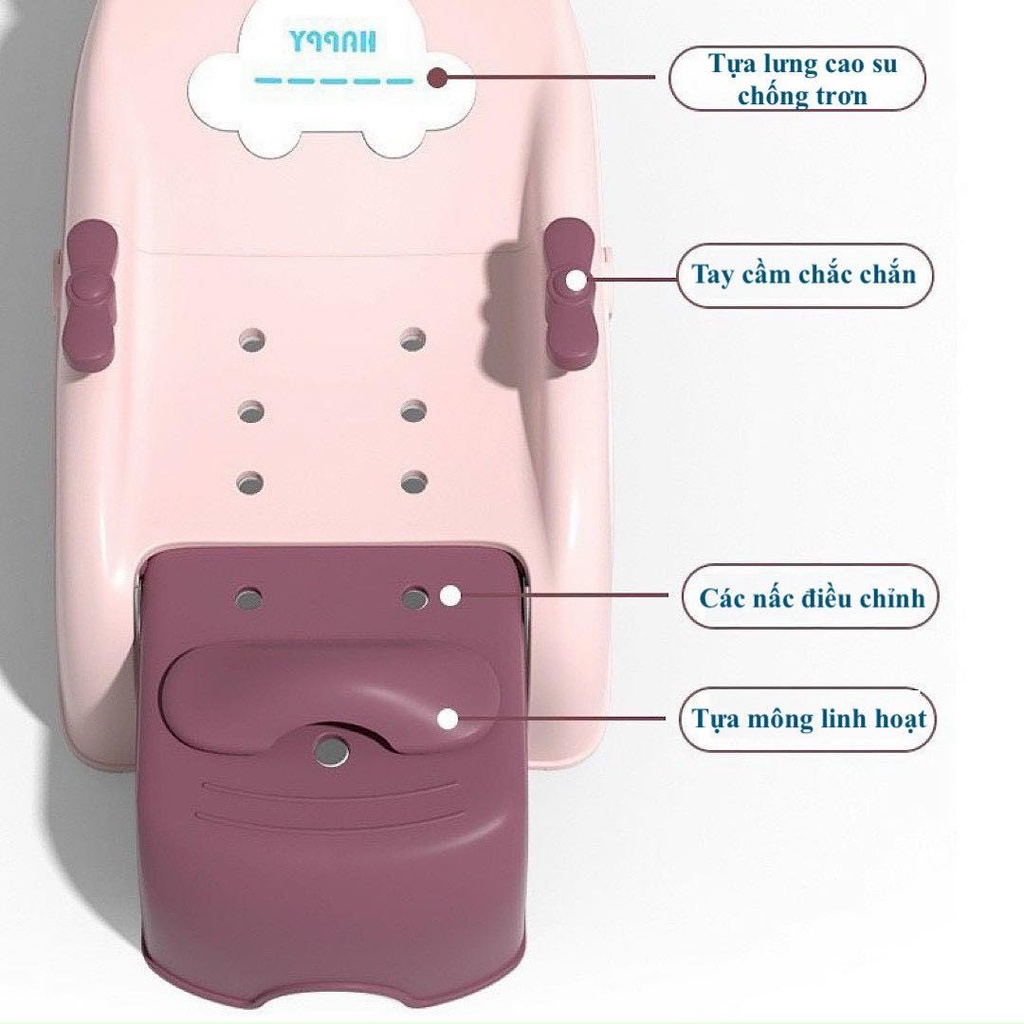 [BH 12 THÁNG] Ghế Gội Đầu Honper, Ghế Gội Đầu Gấp Gọn Cao Cấp Cho Bé Babibu - GGDHP