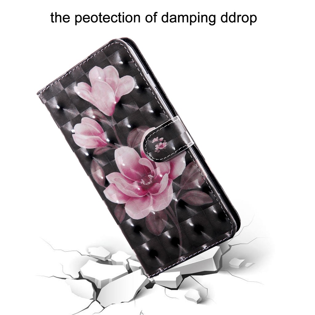 Flap leather case Samsung Galaxy A10 A20 A30 A40 A50 A70 A80 A90 A51 A71 A81 A91 Flower Cover Casing | BigBuy360 - bigbuy360.vn