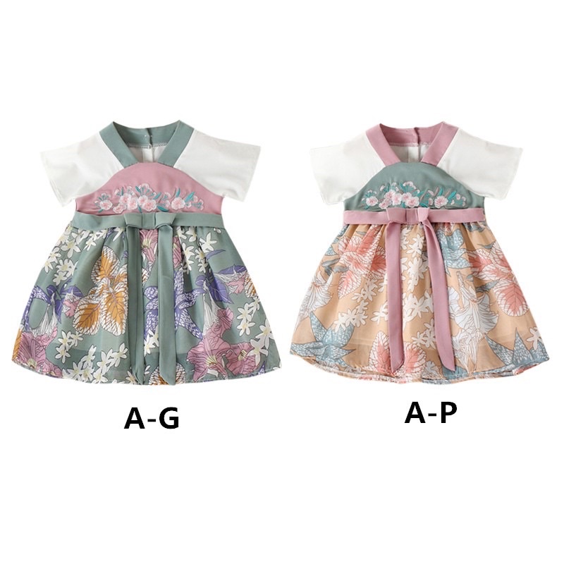 Váy hán phục cực xinh cho bé gái