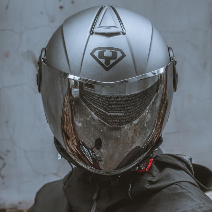 MŨ BẢO HIỂM 3/4 YOHE 851  - Biker Sài Gòn