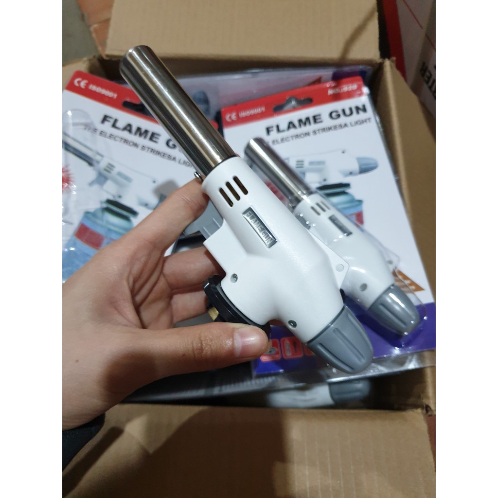 Đầu khò ga Mini Flame gun 920 Nhật Bản (Đầu khò lửa cầm tay sử dụng bình gas mini)