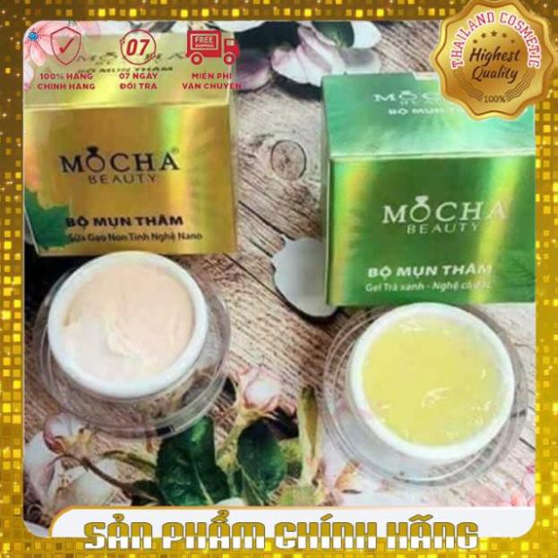 [Chính Hãng 100%] Bộ đôi mụn thâm Mocha không còn thâm mụn