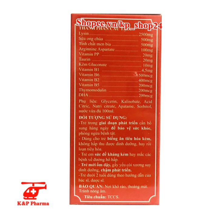 Siro Mum Mum G&P  - Ăn ngon tiêu hóa khỏe Gold – Tăng hấp thu dinh dưỡng, giảm đầy bụng, chướng hơi, biếng ăn GP