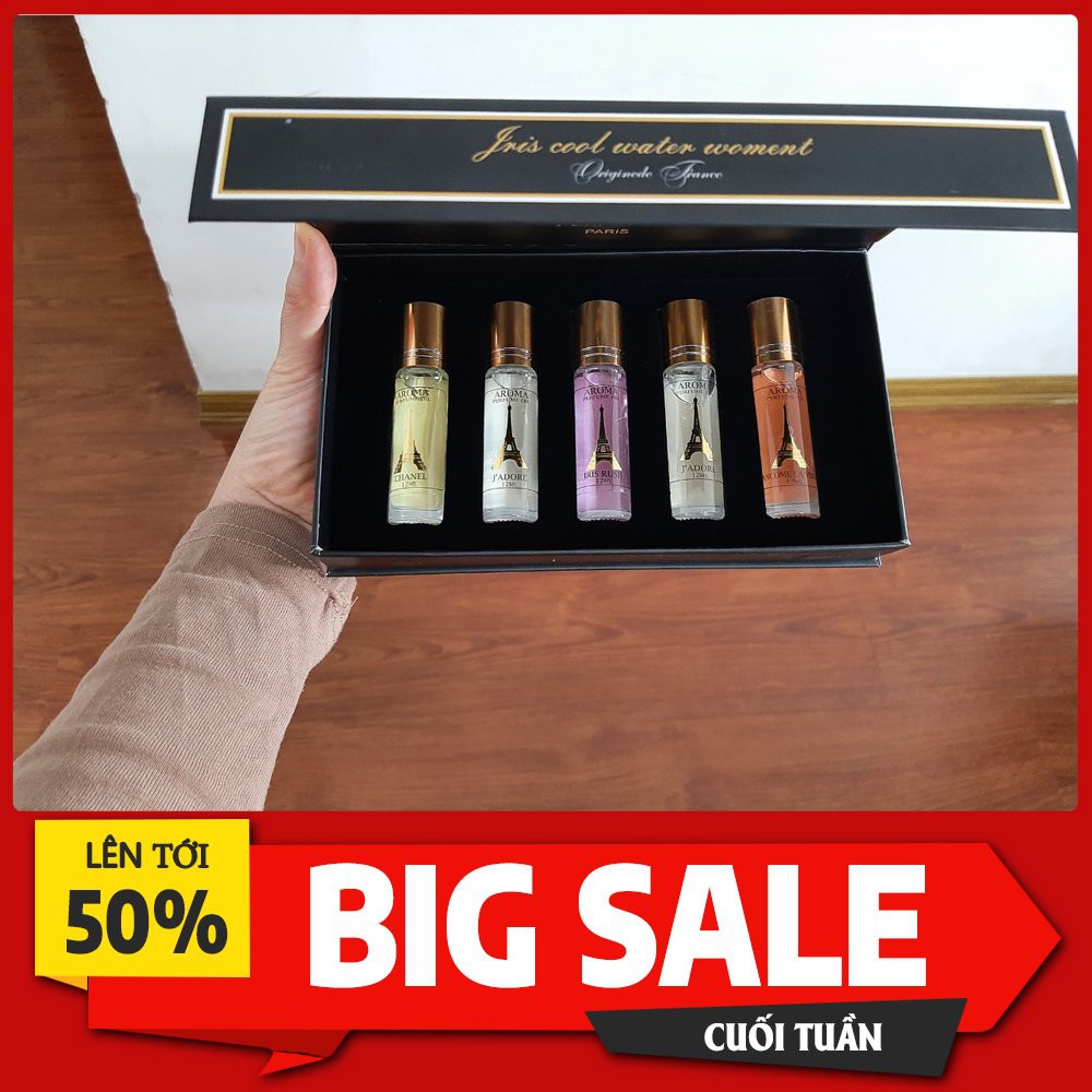 [ MẪU MỚI ] Set nước hoa Pháp Aroma 2021 lưu hương 12 tiếng trên cơ thể, 1 - 2 ngày trên quần áo | BigBuy360 - bigbuy360.vn