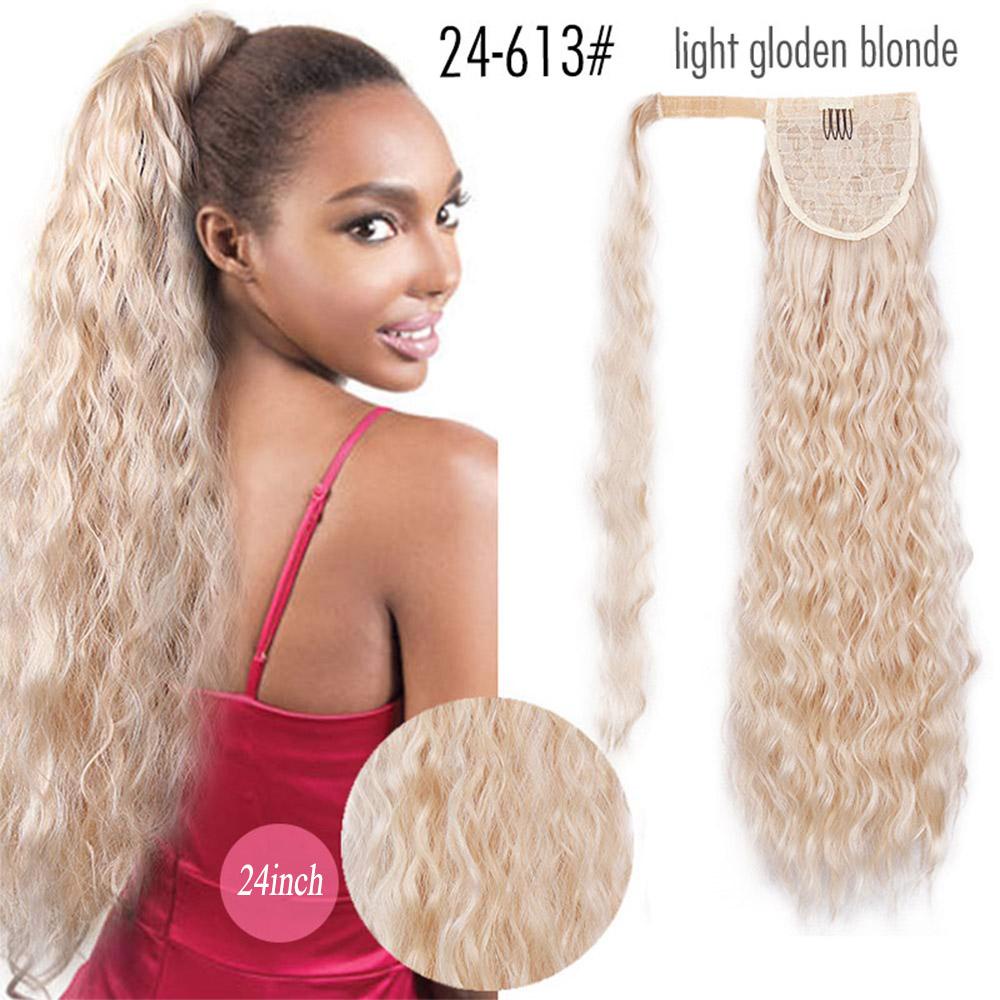 ANEMONE Búi Tóc Giả Dài 60cm Xoăn Tự Nhiên Thời Trang