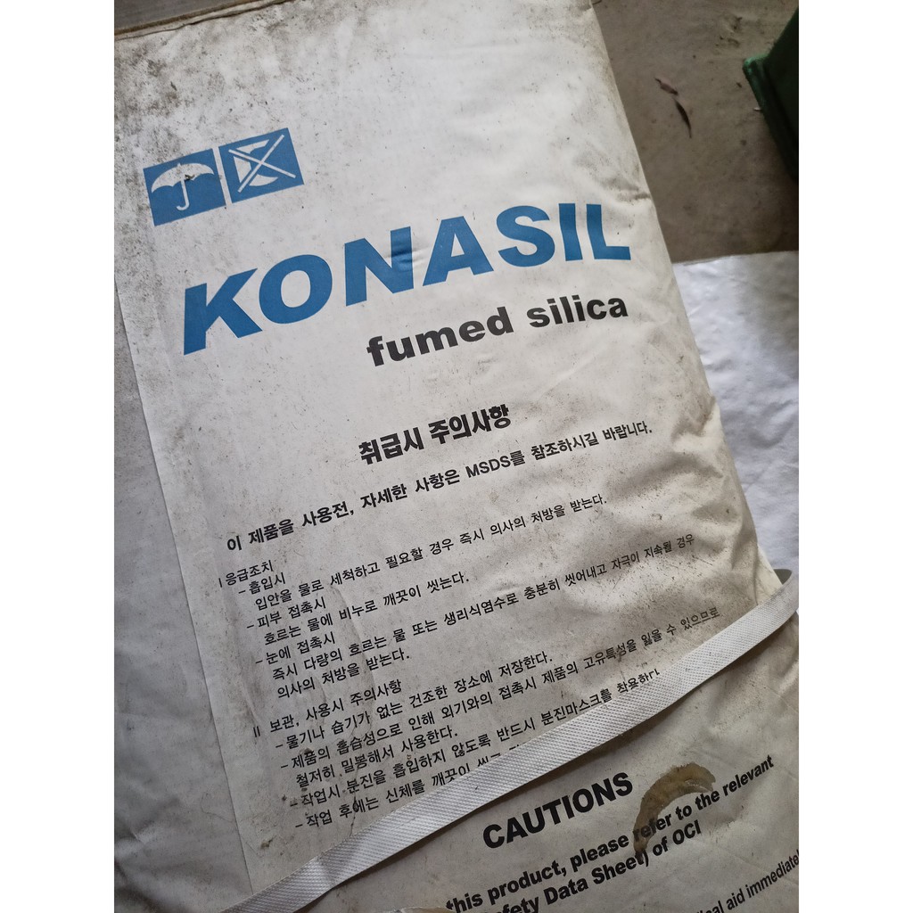 CHẤT TẠO ĐẶC KONASIL - K200 DT- (150Gram) SILICA KHÓI - CHẤT ĐỘN - BỘT NHẸ - BỘT SIL - BỘT KẾT DÍNH