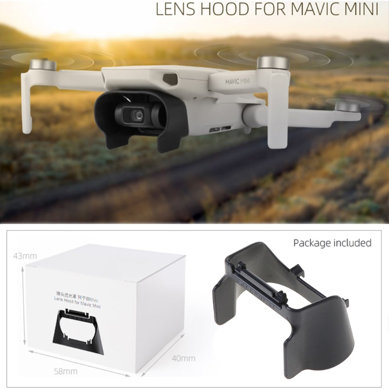 Nắp Bảo Vệ Ống Kính Chống Lóa Cho Dji Mavic Mini Rc Drone