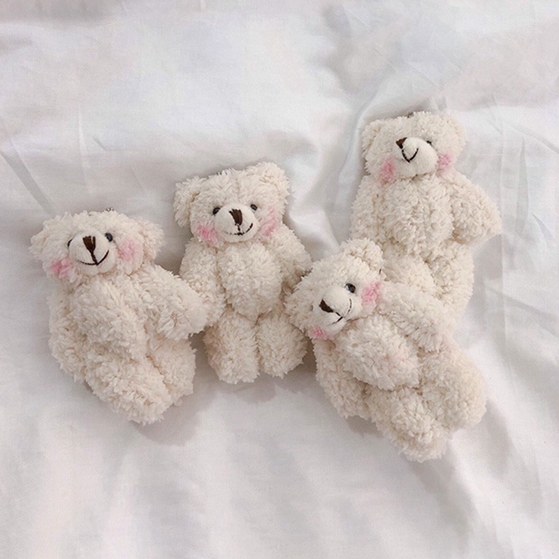 Attract Mặt móc khoá hình dạng gấu bông kiểu dáng dễ thương