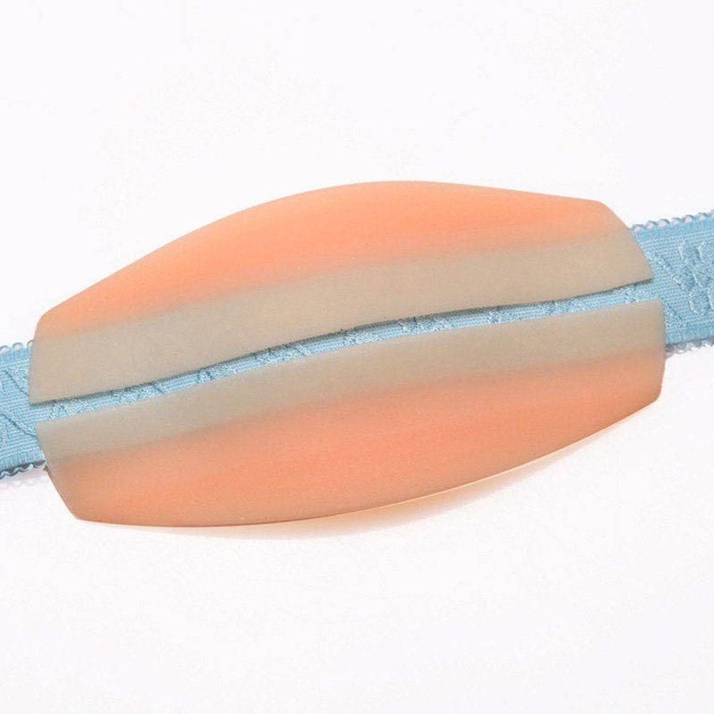 1 Cặp Đệm Vai Bằng Silicon Mềm Chống Trượt Thoải Mái Cho Nữ