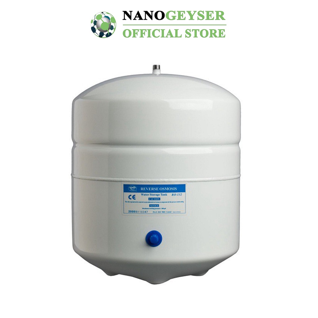 Bình áp máy lọc nước Nano Geyser, Tặng van bình áp nối nhanh, Bảo hành chính hãng 2 năm