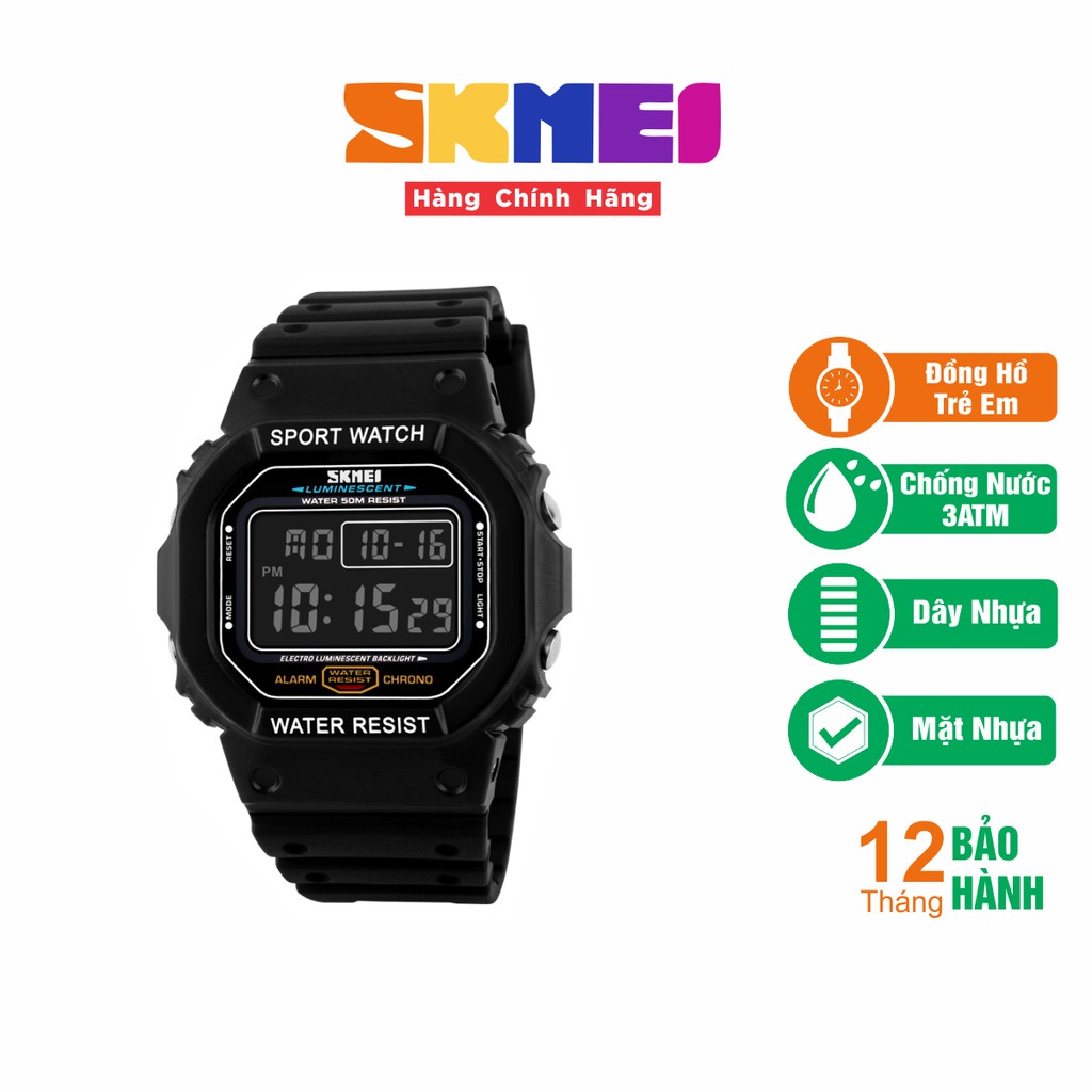 Đồng Hồ Nam Điện Tử Pin Nhật, Kháng Nước SKMEI - 1134- Hàng Chính Hãng