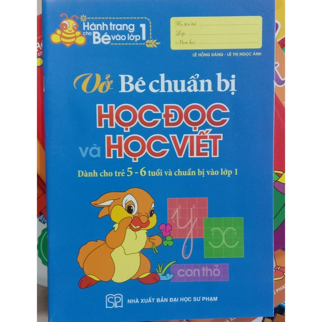 Sách - Hành trang cho bé vào lớp 1-Vở bé chuẩn bị học đọc và học viết