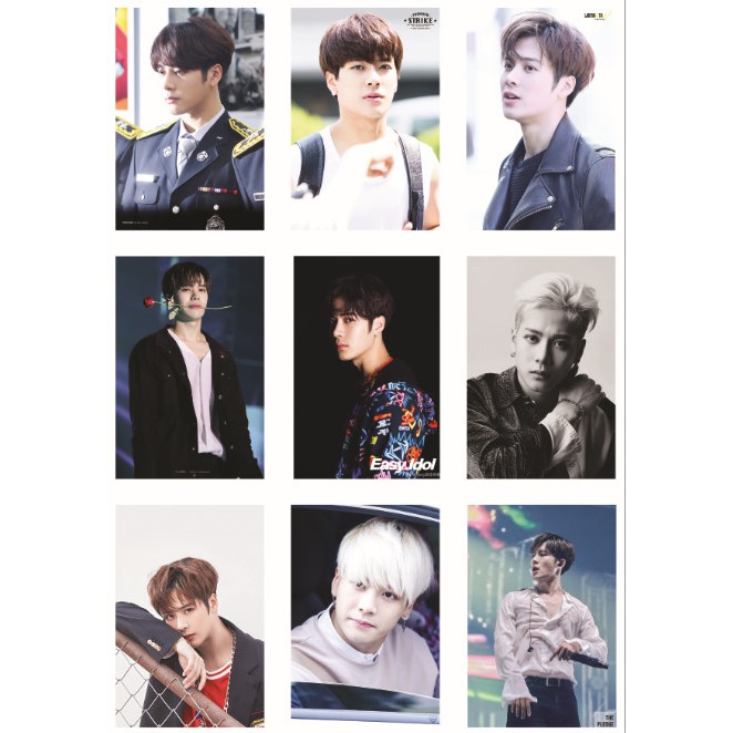 Lomo card ảnh GOT7 - JACKSON WANG full 72 ảnh