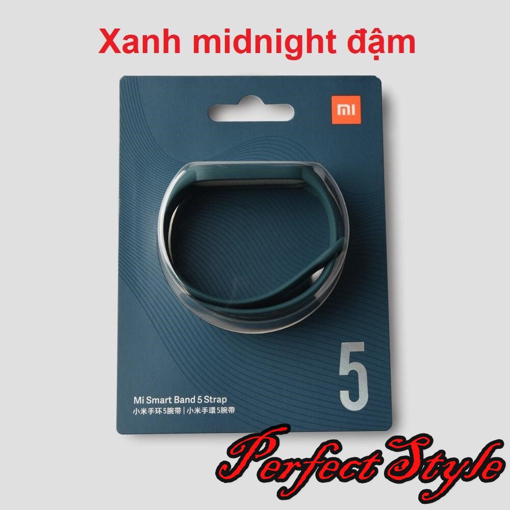 Dây Xiaomi - Dây đeo thay thế Mi Band 5 - Dây silicon vòng đeo tay Miband 5 Xiaomi (Xiaomi Mi Band 5)