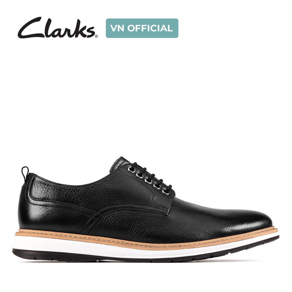 Giày Tây Nam CLARKS Chantry Walk màu Đen