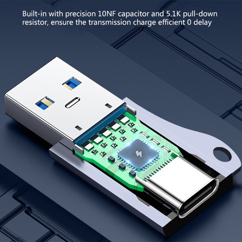 HOLD Universal USB 3.0 Male to USB C 3.0 Type C Female Port Adapter Diamond Grade