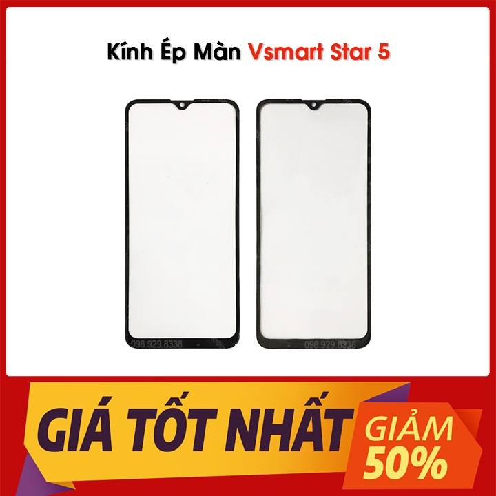 Mặt Kính Ép Màn Hình Vsmart Star 5 Cao Cấp