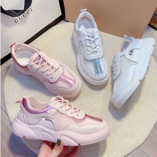 👟Giày Sneaker Hở Gót Nữ Trẻ Trung Năng Động 🚫SALE MẠNH DO VẬN CHUYỂN BỊ MÓP HỘP🚫 Giày Hở Gót Thoáng Khí Viền Ánh Nhũ👟