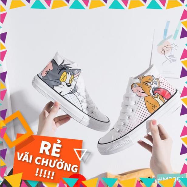 ✔️GIÀY BATA TOM& JERRRY CỔ CAO 3 màu ⚡ CHẤT sịn : * * ⁵ ' .