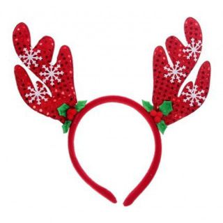 Cài tóc noel cho bé gái