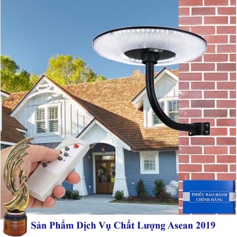 Đèn năng lượng mặt trời chính hãng Mayor Worl UFO kim cương 500W chống lóa sử dụng 12-14h bảo hành 2 năm