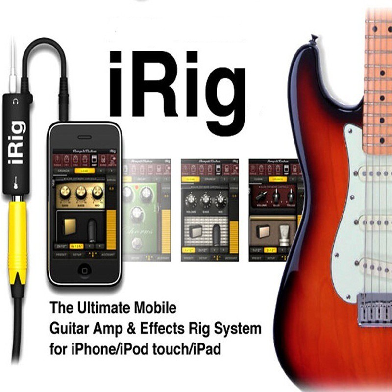 Thiết Bị Thu Âm Live Stream Irig -Irig Cho ip,tablet táo,Itouch