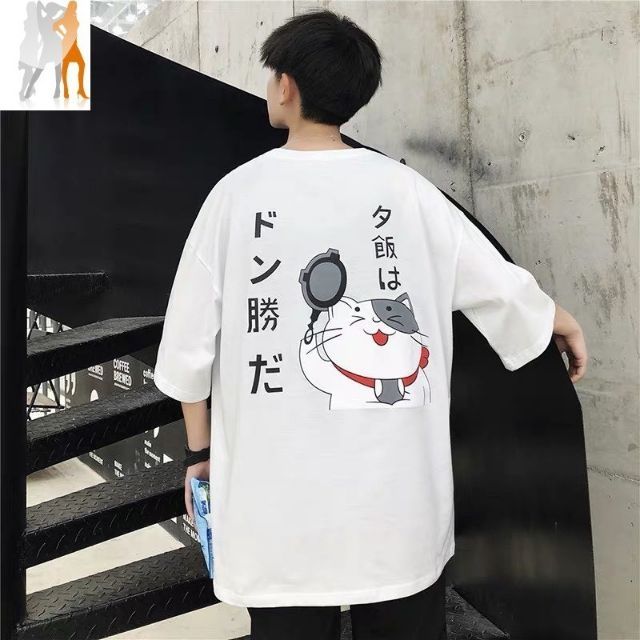 Áo thun mèo thần tài