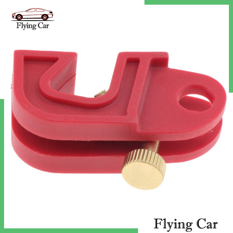 [Lzdjfmy2] Cầu Dao Khóa Đa Năng Màu Đỏ Với Vít Xoắn