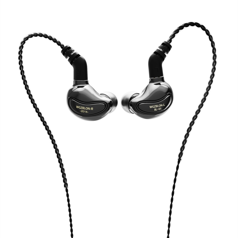 BLON BL-01 BL01 10mm Biology Fiber Diaphragm Driver In Ear Earphone DJ Running Earbuds Detachable 2PIN Cable BL-03 BL03 BL05