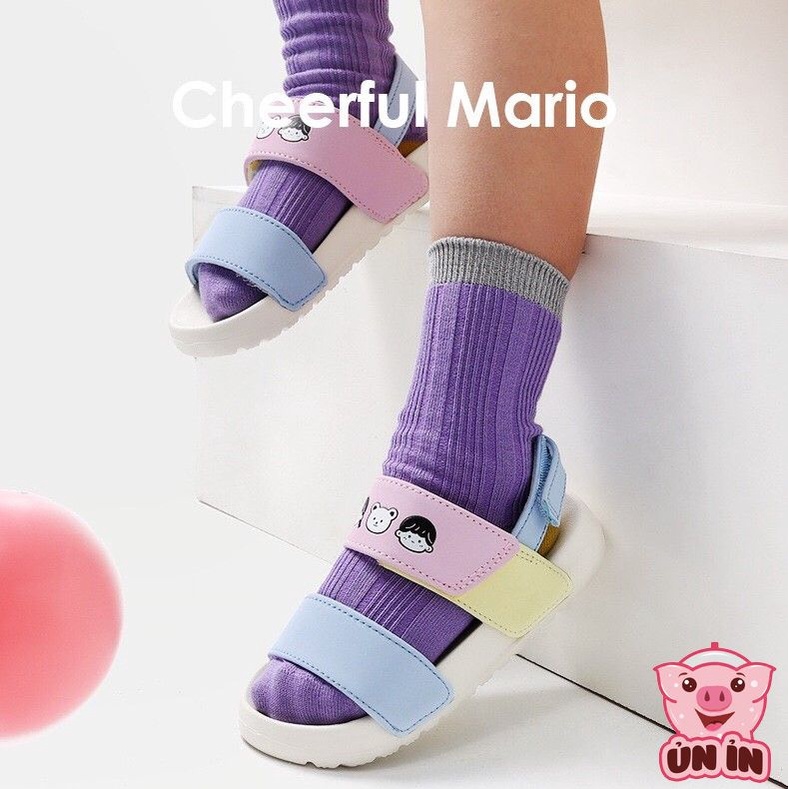 Dép quai hậu cho bé, Sandal quai ngang siêu nhẹ hình Em bé Gấu xinh xắn phong cách Hàn Quốc mẫu mới nhất QL1107