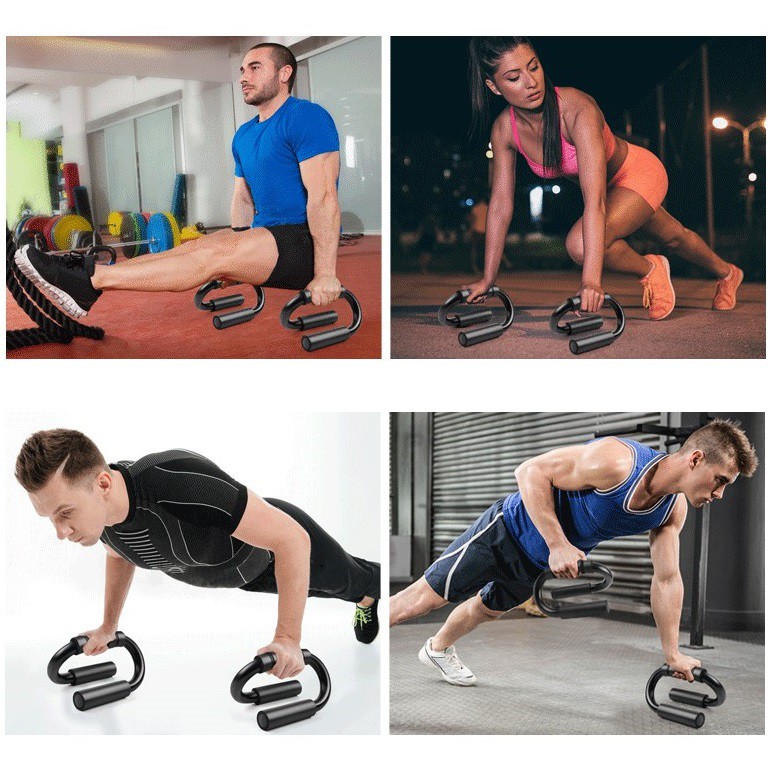 Dụng Cụ Hít Đất, Chống Đẩy Tại Nhà Tiên Dụng, Gọn Nhẹ Tập GYM (3 Mẫu Cao Cấp)