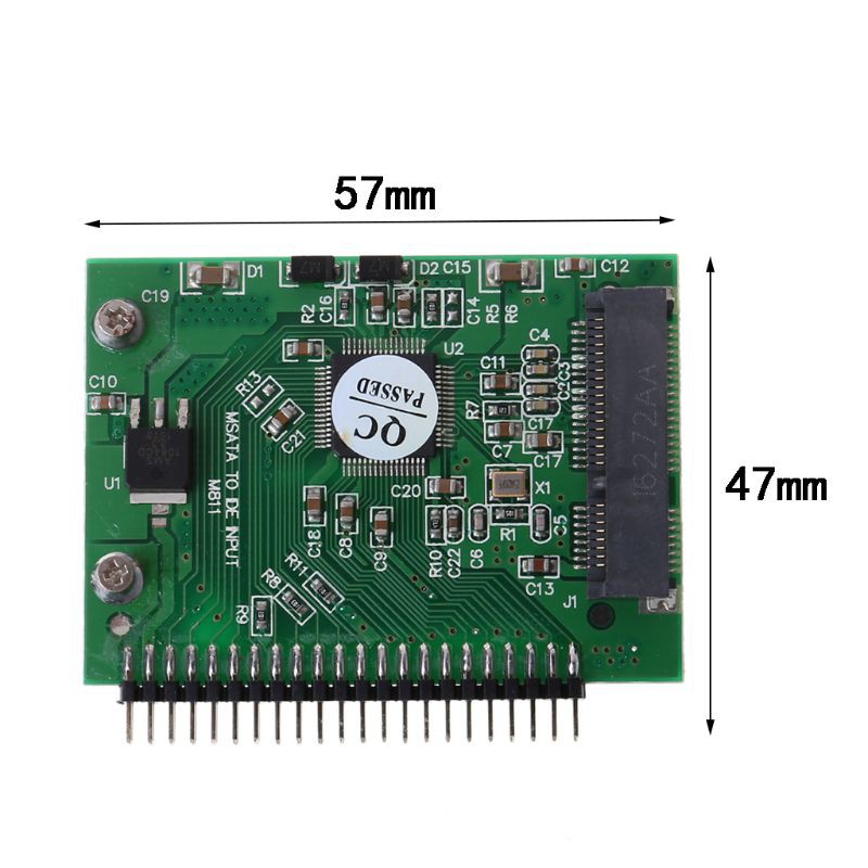 MSATA SSD Hard Disk to 44 Pin IDE Converter Adapter 2.5 Inch IDE HDD for Laptop | BigBuy360 - bigbuy360.vn