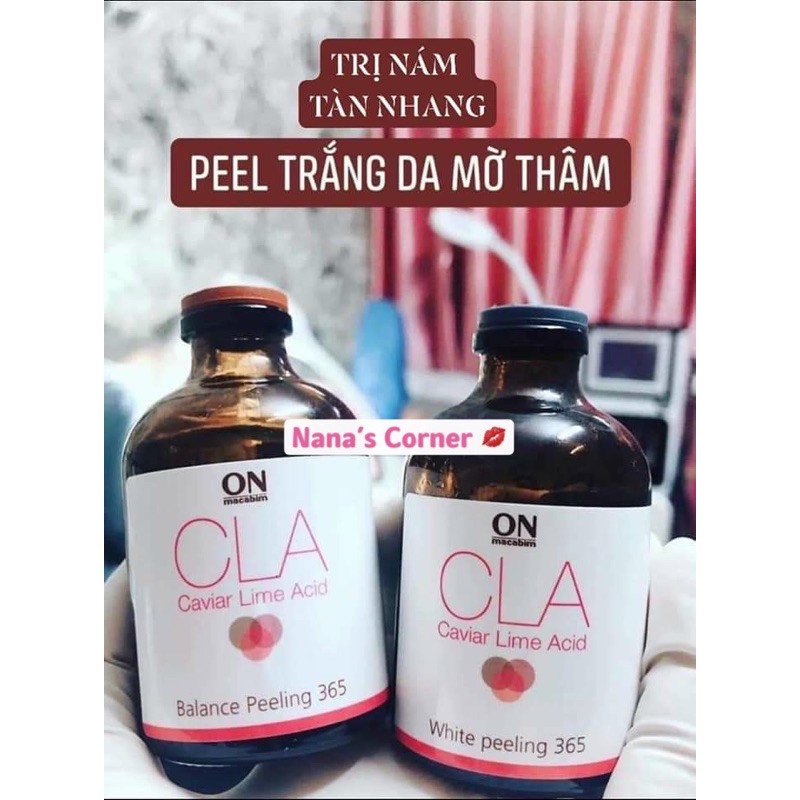 Tẩy Da Chết Trắng Da Onmacabim CLA White Peel 365