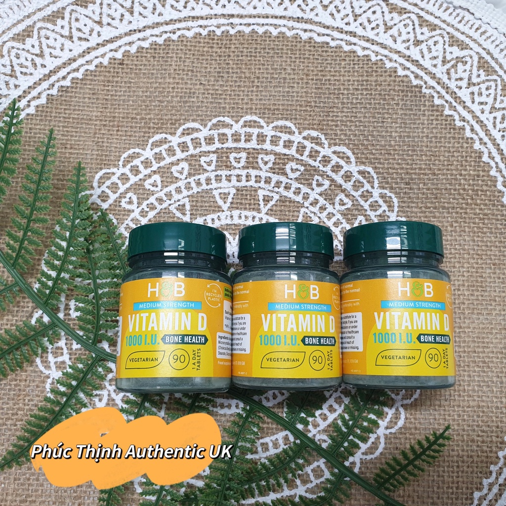 Vitamin D Tăng Cường Đề Kháng Holland & Barrett Vitamin D