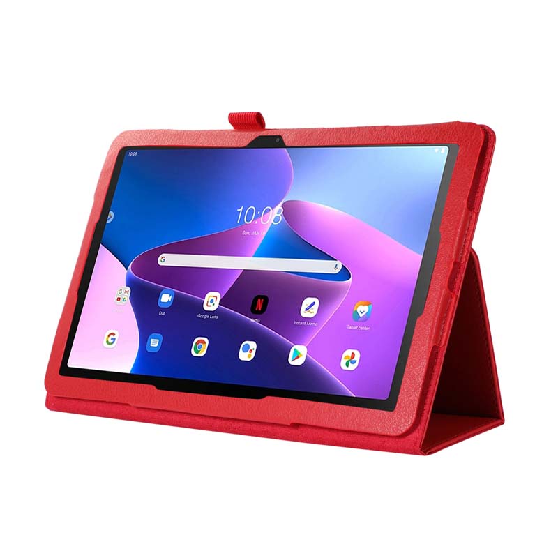 Bao Da PU Máy Tính Bảng Nắp Lật Kiêm Giá Đỡ Cho Lenovo Tab M10 Plus Gen 3 10.6 inch TB-125F TB-128F Xiaoxin Pad 2022 10.6 "