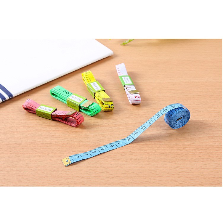 Thước Dây 150cm Nhiều Màu Sắc Bền Đẹp Đo Đồ Đạc, Quần Áo, Chiều Cao Trẻ Em, Vòng Eo