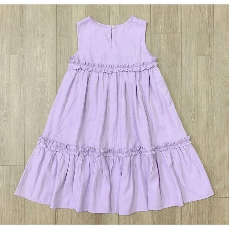 VÁY BABYDOLL SÁT NÁCH MÀU TÌM BÈO TẦNG CHO BÉ GÁI