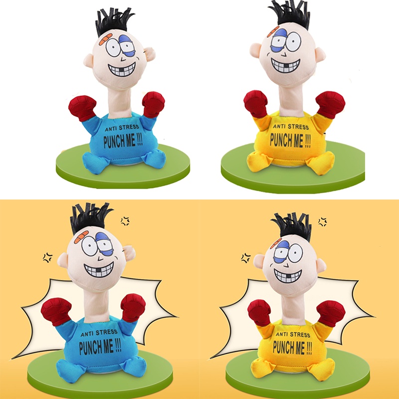 Búp Bê Nhồi Bông Hình Truyện Tranh Mềm Mại Chống Căng Thẳng