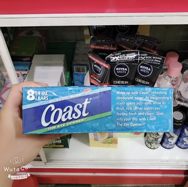 Combo 1 Lốc Coast Cục Mỹ 113g - 8 Bánh | BigBuy360 - bigbuy360.vn