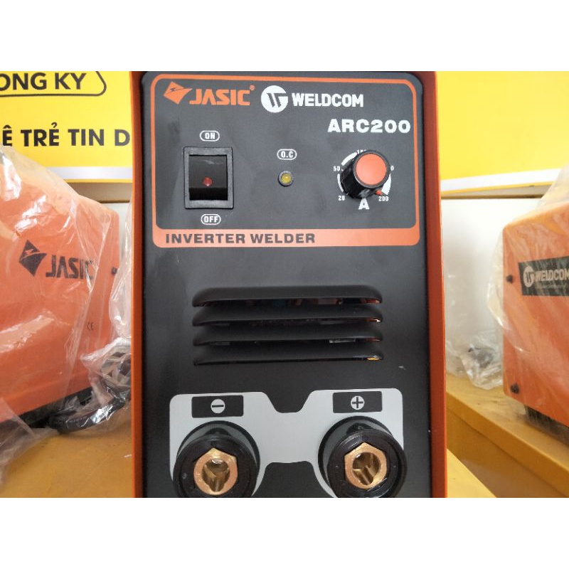 Máy hàn que điện tử Jasic ARC 200  FULL PHỤ KIỆN