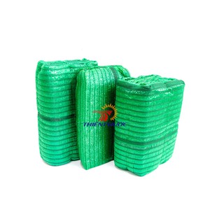 Lưới che nắng Goldbell (Chuông Vàng) dạng tấm - khổ 4m x 10m - màu xanh