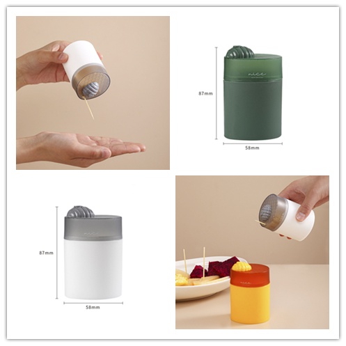 1 Hộp Đựng Tăm Xỉa Răng Hình Con Ong Bằng Nhựa