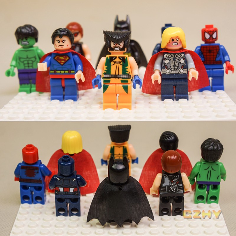 Đồ Chơi Lego Xếp Hình Nhân Vật Siêu Anh Hùng Dành Cho Bé