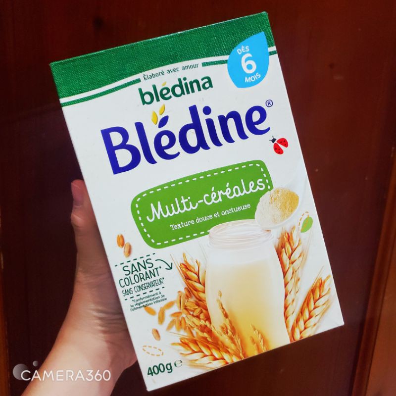 Bột lắc sữa Bledina vị ngũ cốc cho bé từ 6m+ ( date 4/2023 )